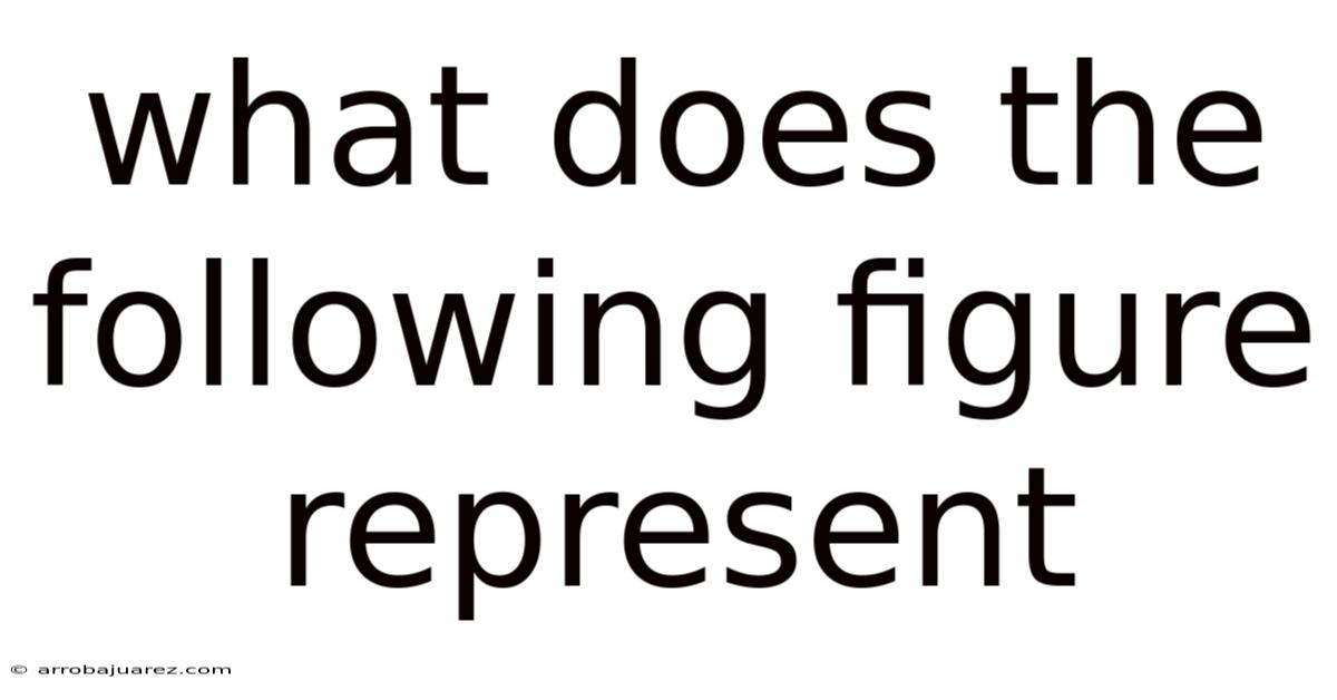 What Does The Following Figure Represent