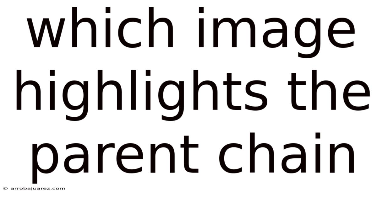 Which Image Highlights The Parent Chain